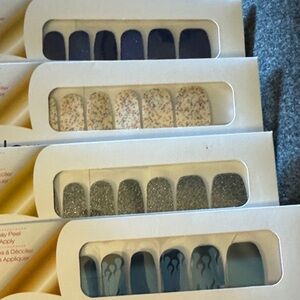 Retired Color Street Nail Strips - Blue and Silver Collection